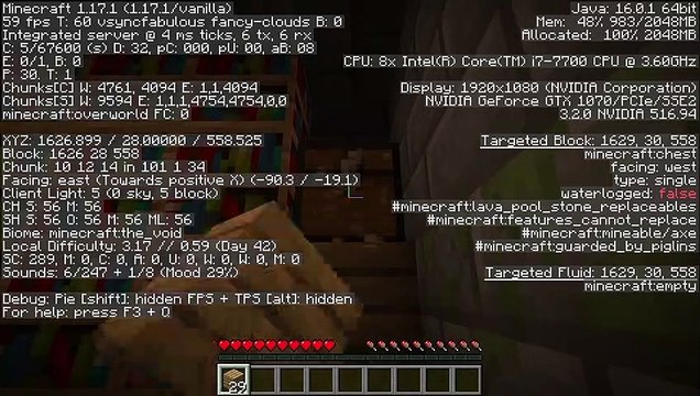 Minecraft: Îles flottantes: Le vide [11: 1/2] Le Narrateur Français qui ne parle que l'Anglais