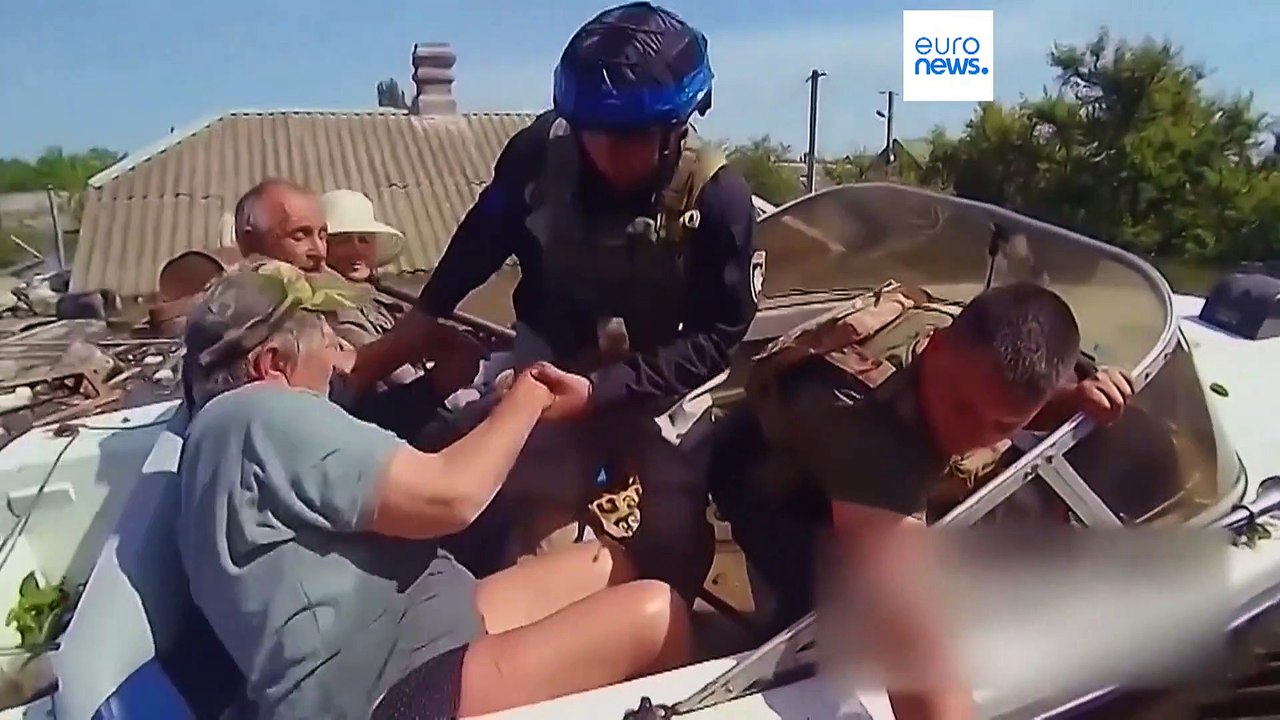 Diga ucraina: chi rischia la vita per salvare i civili intrappolati