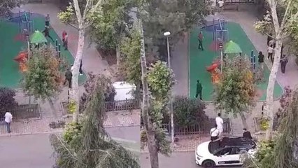 Kartal’da parkta tekmeli ve yumruklu kavga