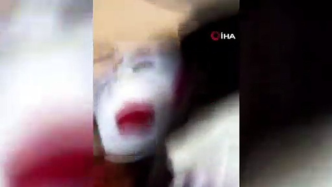 Le moment des inondations après la grêle et les fortes pluies à Konya est filmé