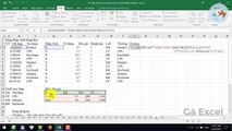 61.Học Excel từ cơ bản đến nâng cao - Bài 61 Hàm Vlookup If Sumifs Countif Left Match Filter