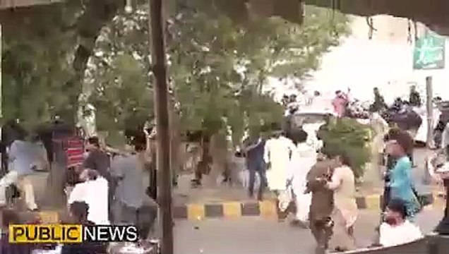 جماعت اسلامی اور پیپلز پارٹی کے کارکنان کے درمیان تصادم، | Public News