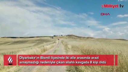 Diyarbakır'da arazi kavgası: 8 ölü, 3 yaralı