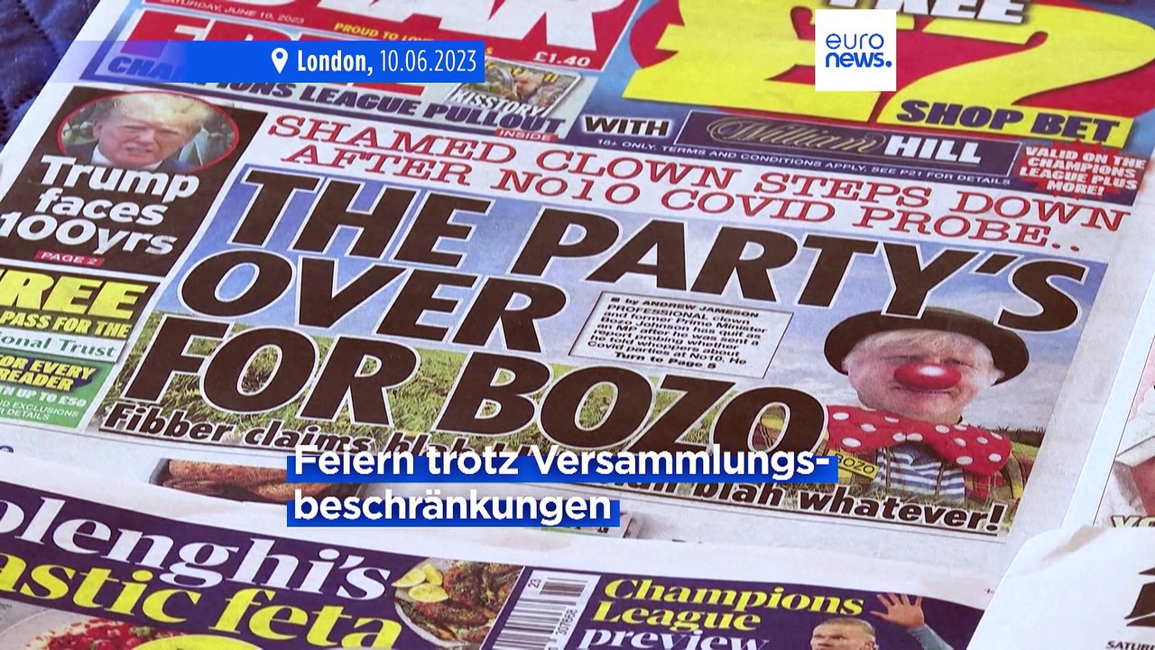 Bericht zu 'Partygate-Skandal': Boris Johnson hat Abgeordnete absichtlich in die Irre geführt