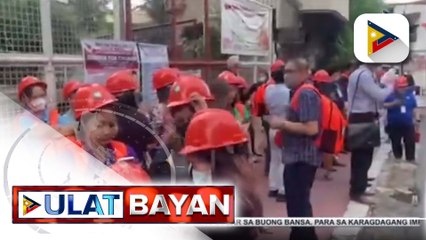Mga tauhan at opisyal sa Malacañang, naglabasan matapos maramdaman ang lindol