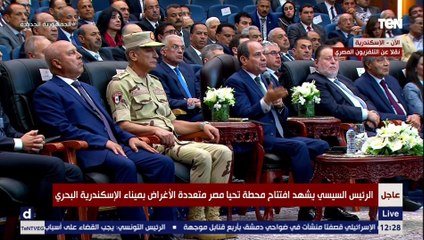 السيسي: هنفضل نشتغل.. وهنحول مصر لمركز عالمي للتجارة العالمية