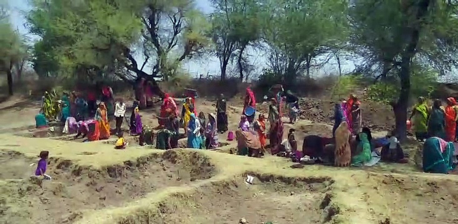 Neither shade nor water at MNREGA work sites in...