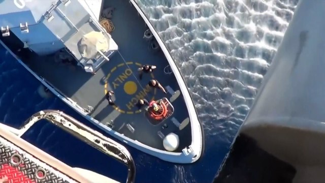 Disminuye la posibilidad de encontrar más supervivientes del naufragio en el Mar Jónico