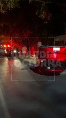 #Preliminar Un vehículo terminó volcado en calles de la colonia El Country de Guadalajara, su conductora resultó lesionada #GuardiaNocturna