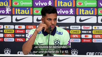 Rodrygo "très enthousiaste" à l'idée de voir Mbappé à Madrid