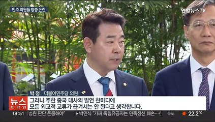 민주 의원들 추가로 중국행…여 "또 어떤 뒤통수 맞을지"
