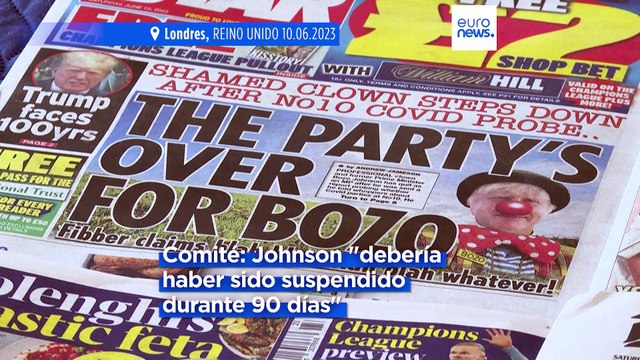 'Partygate': Johnson engañó deliberadamente al Parlamento británico, concluye la investigación