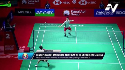Lee Zii Jia luah hasrat mahu berehat seketika daripada aksi kompetitif