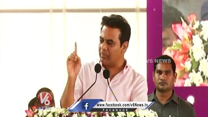If KCR Not Born Telangana Will Not Come_ Minister KTR _ Siddipet _ V6 News