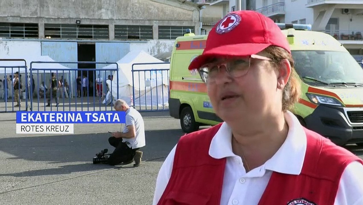 Schiffsunglück vor Griechenland: Helfer berichten von traumatisierten Überlebenden