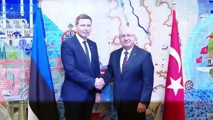 Milli Savunma Bakanı Güler, Estonyalı mevkidaşı Pevkur ile görüştü
