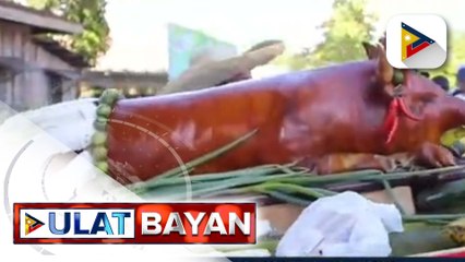 Mga naka-costume na Lechon, tampok sa Lechon Festival sa Baroy, Lanao del Norte
