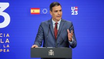 Sánchez explica las prioridades de la presidencia española de la UE