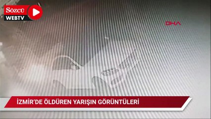 İzmir’deki öldüren yarışın görüntüleri ortaya çıktı