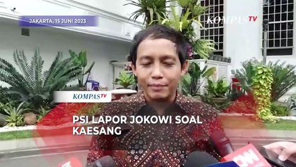 PSI Bertemu Jokowi, Lapor Soal Pertemuan dengan Calon 'Depok Pertama' Kaesang