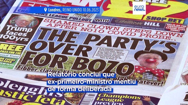 Boris Johnson mentiu de forma deliberada aos deputados britânicos