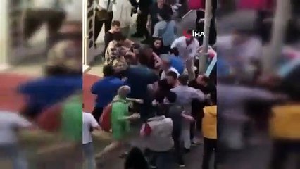 İKİ KADIN ESNAFIN "YER İŞGALİ" KAVGASI