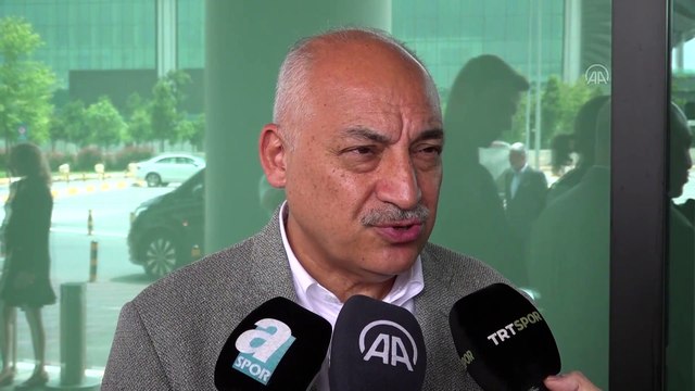 İSTANBUL - TFF Başkanı Mehmet Büyükekşi, Letonya ve Galler maçlarını değerlendirdi