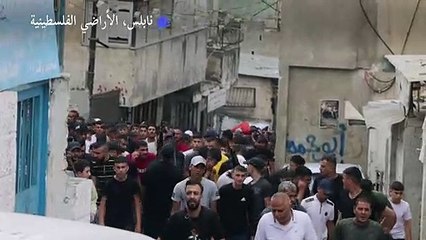 تشييع الفلسطيني خليل يحيى أنيس الذي قتل برصاص إسرائيلي