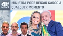 Schelp, d'Avila e Beraldo analisam ministra Daniela Carneiro e Lula