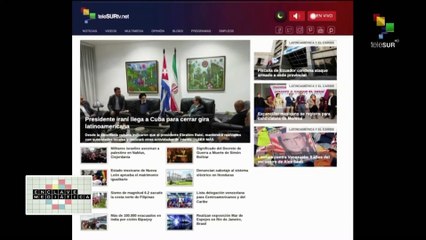 Enclave Mediática 15-06: Pdte. iraní llega a Cuba como cierre de su gira por Latinoamérica