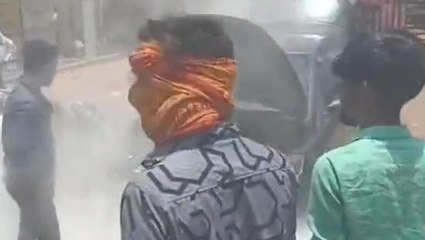 गुना: अचानक जलने लगी कार,आग लगने से मची अफरा-तफरी, हैरान रह गए लोग