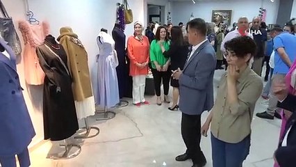 Atakum'da Dikiş ve El Sanatları Sergisi Açıldı