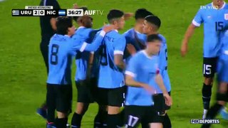 Uruguay vs Nicaragua all goals highlights 15 06 2023