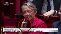 La Première ministre Elisabeth Borne utilise une nouvelle fois sa cigarette électronique à l’Assemblée nationale : Risque-t-elle une amende ? - VIDEO