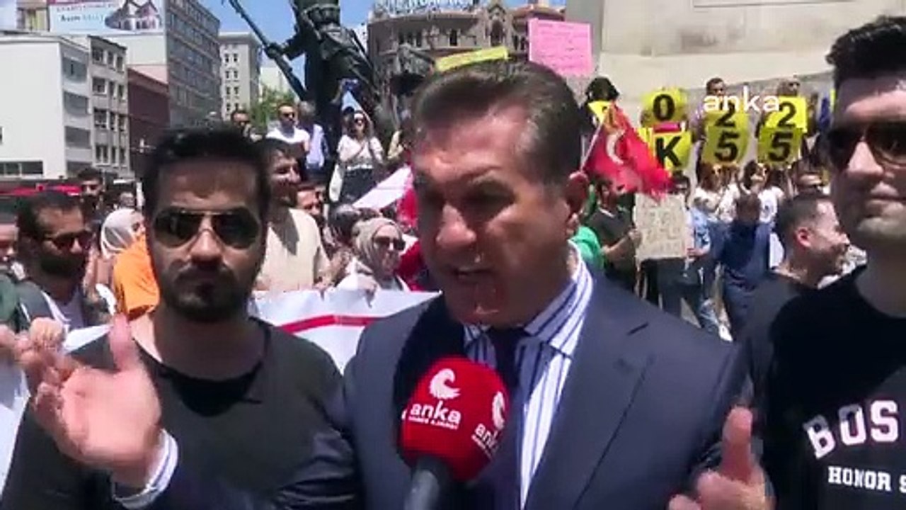 Mustafa Sarıgül, ataması yapılmayan öğretmen adaylarının eylemine destek verdi