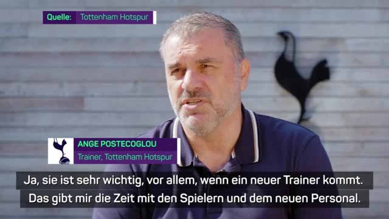 Postecoglou zu Spurs-Start: 'Freue mich sehr'