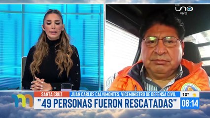 Gobierno seguirá asistiendo y sobrevolando zonas de desastre por inundaciones en Santa Cruz