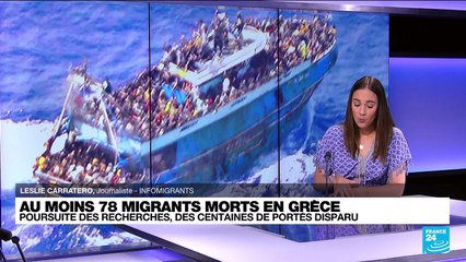 Naufrage d’un bateau de migrants en Grèce : quelles étaient les conditions à bord ?
