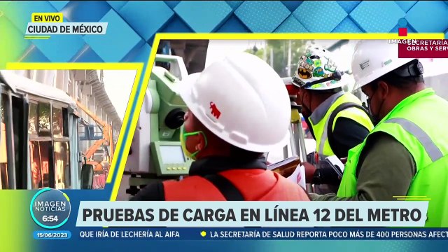 Línea 12 Metro CDMX: Inician pruebas de carga en el tramo elevado