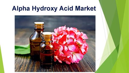 Global Alpha Hydroxy Acid Market Size To Grow USD 3.2 Billion By 2030 | CAGR of 8.5%