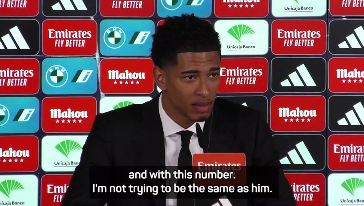 Bellingham paying homage to Zidane greatness with no. 5 shirt