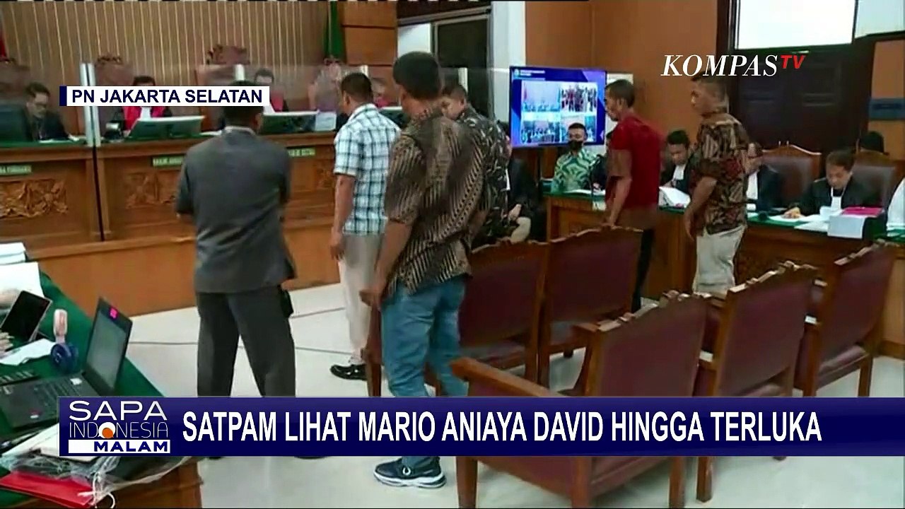Satpam Kompleks Lihat Mario Dandy Aniaya David Hingga Terluka, Begini Kesaksiannya