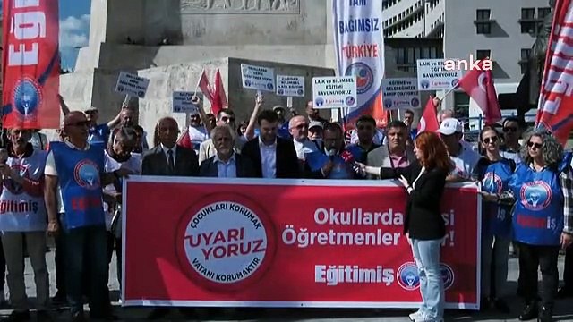 Eğitim-İş Sendikası 'Çedes Projesi'ni Ankara'da Protesto Etti: Tarikatların Sistematik Olarak Eğitime Dahil Edilme Girişimlerine Boyun...