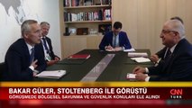 Milli Savunma Bakanı Yaşar Güler, NATO Genel Sekreteri Jens Stoltenberg ile Görüştü