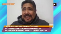 Victor Motta, director de turismo de El Soberbio, contó que ya cuentan con el 55% de ocupación hotelera en la localidad