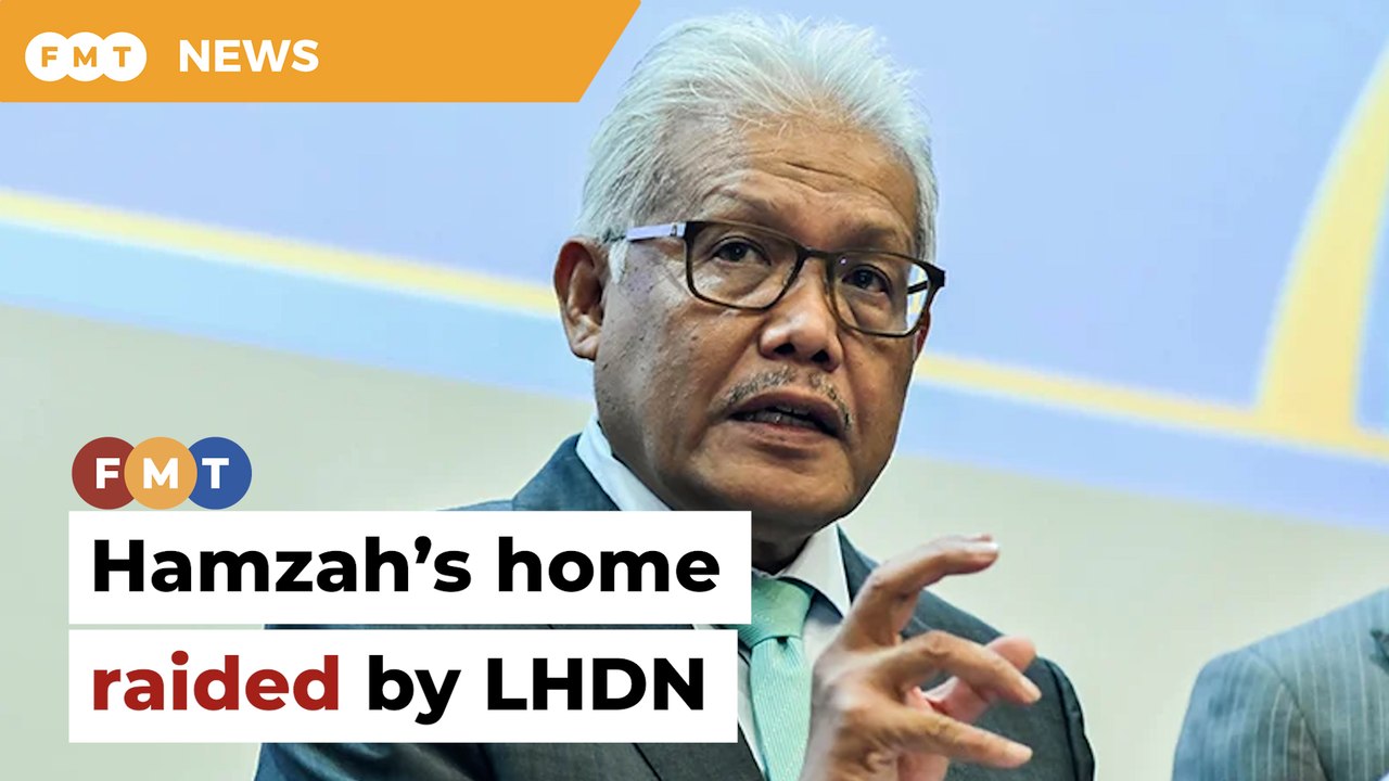 Hamzah’s Damansara home raided by LHDN