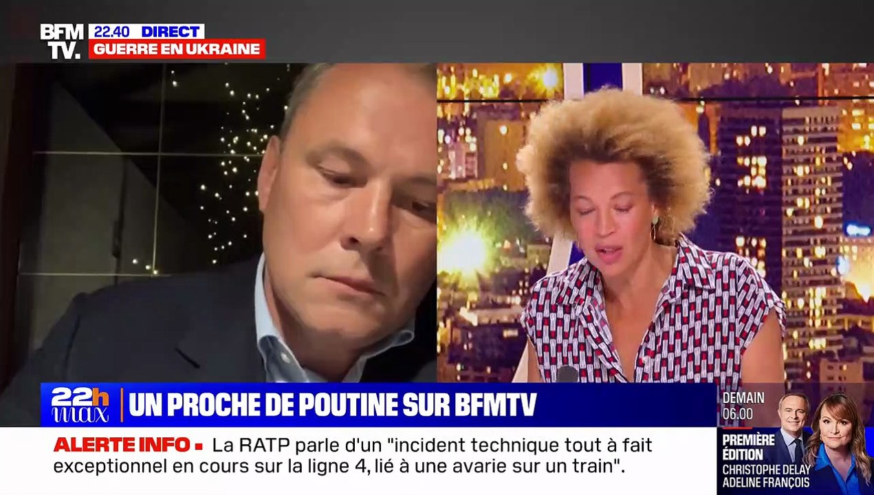 "Vous mentez depuis des mois !" : Un proche de Vladimir Poutine s'en prend en direct à BFMTV, Maxime Switek le recadre