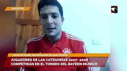 Misiones:  Preseleccionan jugadores para competir en el torneo Youth Cup del Bayern Munich
