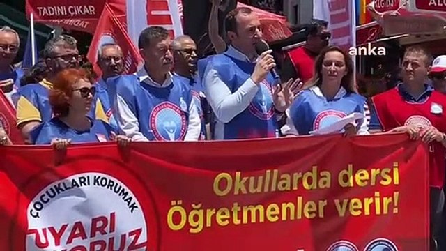 Eğitim-İş Sendikası, Çedes Protokolü'nü Antalya'da Protesto Etti: Çedes Protokolü Hukuksuzdur. Laik ve Bilimsel Eğitime Taban Tabana Zıttır