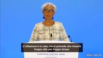 Lagarde (Bce): l'inflazione in calo, ma ? ancora troppo alta
